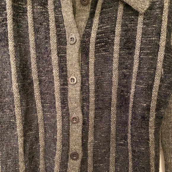 *90s* Dex Cropped Cardigan Size L - Picture 4 of 6